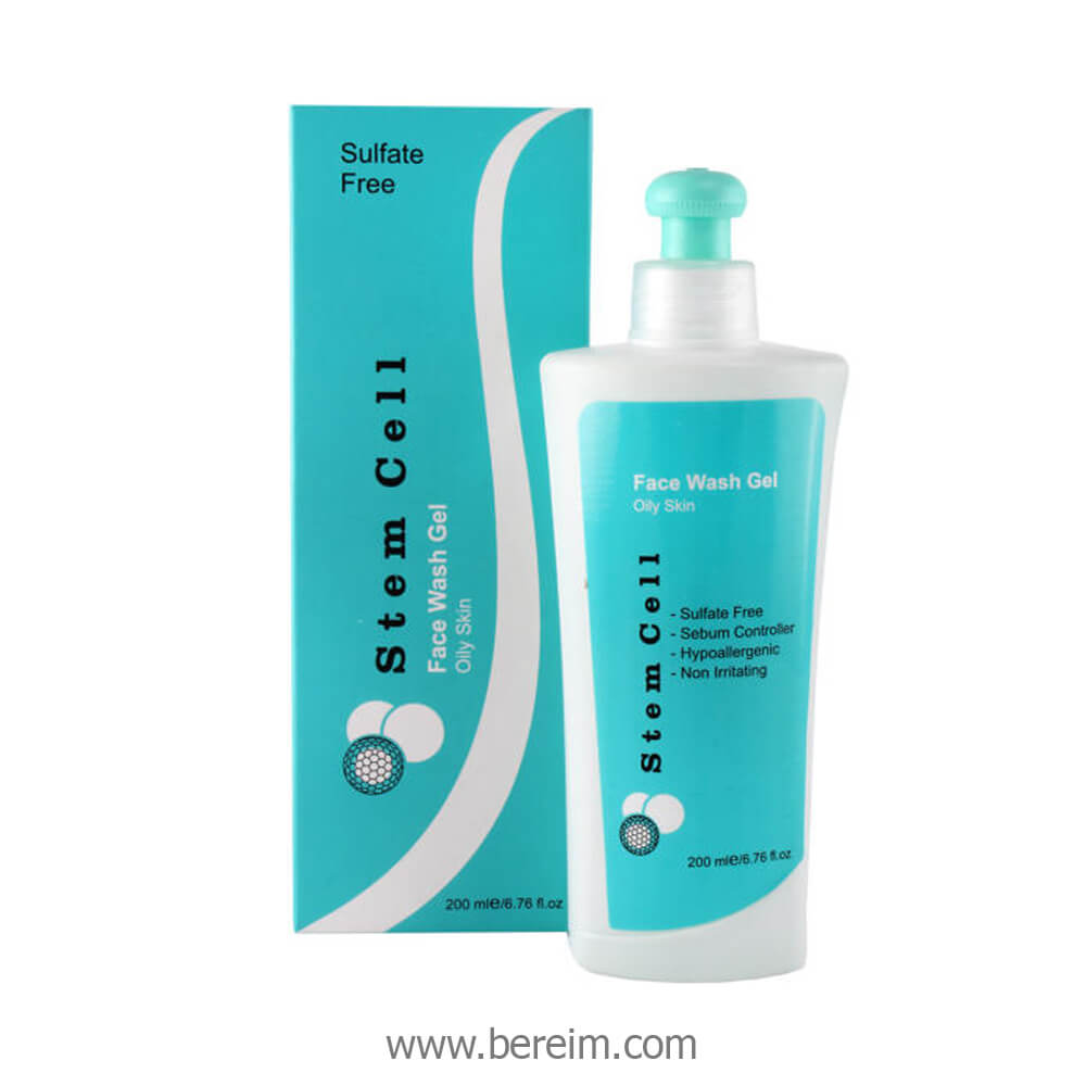 ژل شست و شوی پوست چرب استم سل